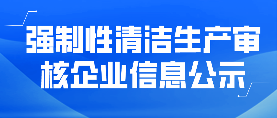 強制性清潔生產(chǎn)審核企業(yè)信息公示--福建省長汀盼盼食品有限公司